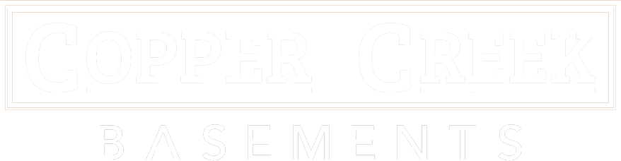 copper creek basements logo in white