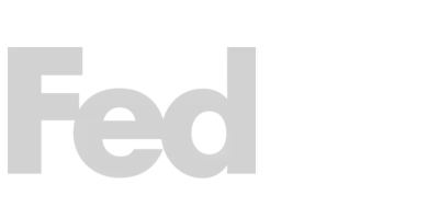 Pixelated FedEx logo for eCommerce web development
